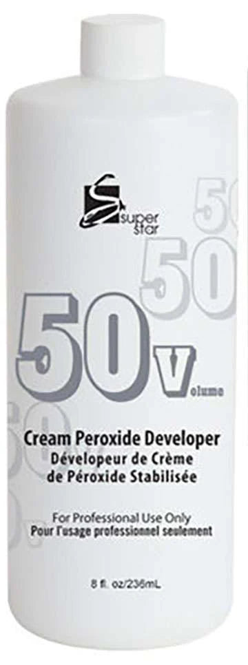 Super Star 50 Volume Cream Peroxide Developer – 8 oz - ANNS BEAUTY SUPPLY